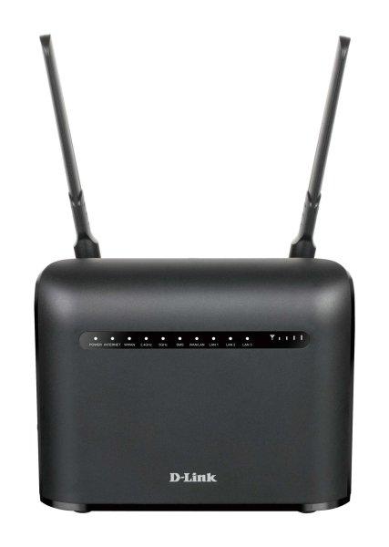 D-Link AC1200 1200 Mbit/s vezeték nélküli kétsávos Router #fekete