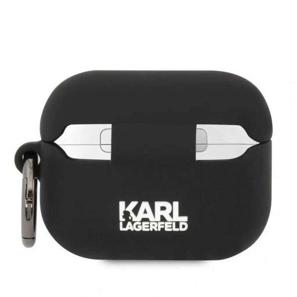 Karl Lagerfeld tok fekete KLAPRUNCHK Airpods Pro készülékhez