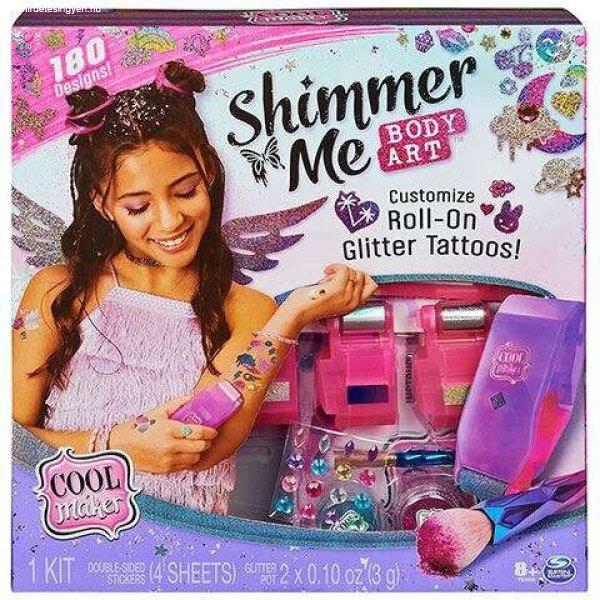 Spin Master Cool Maker: Shimmer Me Body Art csillámmatrica készítő szett
(6061176)
