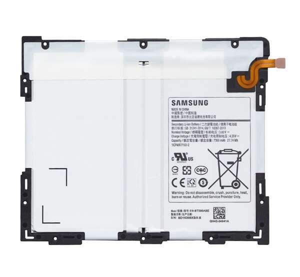 Samsung Galaxy Tab A 10.5 LTE (2018) SM-T595 / Samsung Galaxy Tab A 10.5 WIFI
(2018) SM-T590 SAMSUNG akku 7300 mAh LI-ION