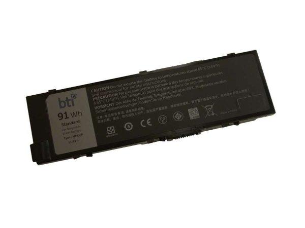 Origin Storage BTI 451-BBSD Dell Notebook akkumulátor 91Whr