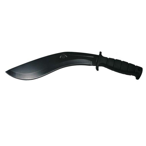IdeallStore® vadászkészlet, Kukri Madness, machete és kés, fekete, hüvely
mellékelve