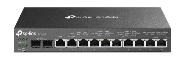 TP-Link ER7212PC Vezetékes VPN Router 1xWAN(1000Mbps) + 1xWAN/LAN(1000Mbps) +
8xLAN(1000Mbps) + 2xSFP WAN/LAN(1000Mbps), ER7212PC