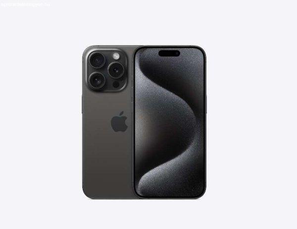 Apple iPhone 15 Pro 256GB Okostelefon - Fekete Titánium