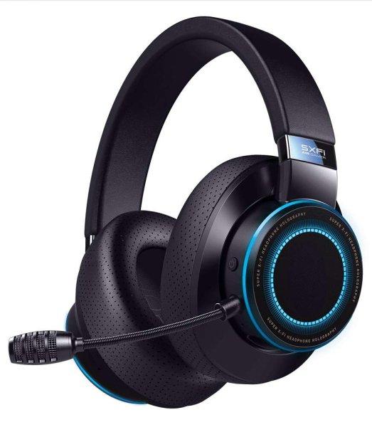 Creative SXFI AIR GAMER Bluetooth Gaming Headset - Fekete
