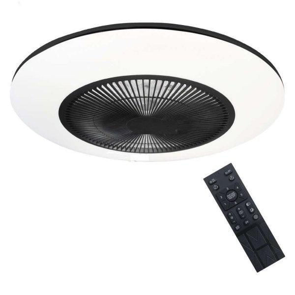 LED szabályozható mennyezeti lámpa ventilátorral