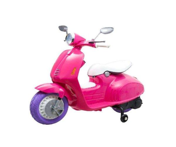 Retro Vespa Elektromos motorkerékpár #rózsaszín