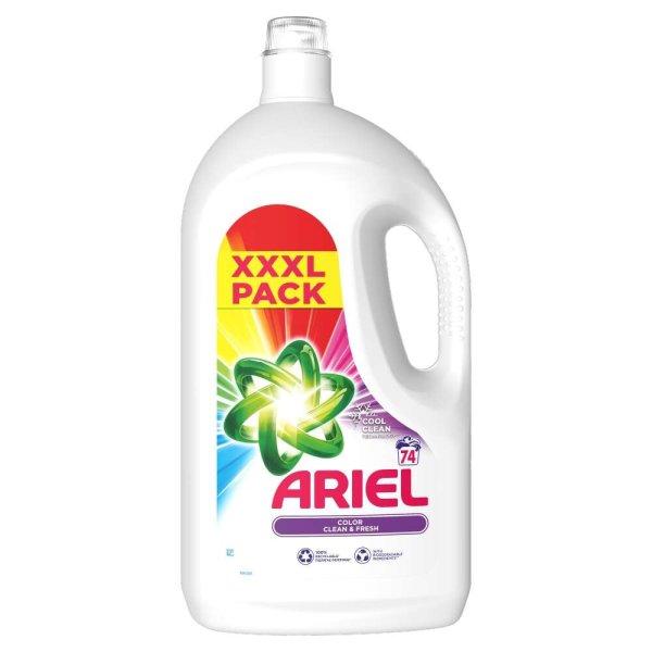 Ariel Color Clean & Fresh folyékony Mosószer 3,7L - 74 mosás