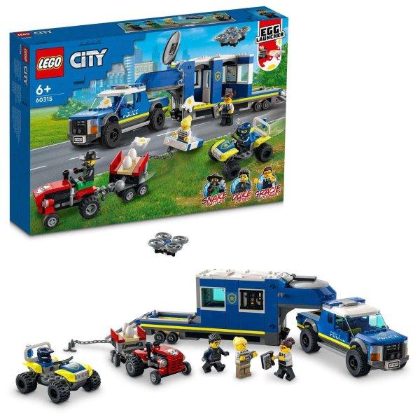 LEGO® City Police Rendőrségi mobil parancsnoki kamion 60315
