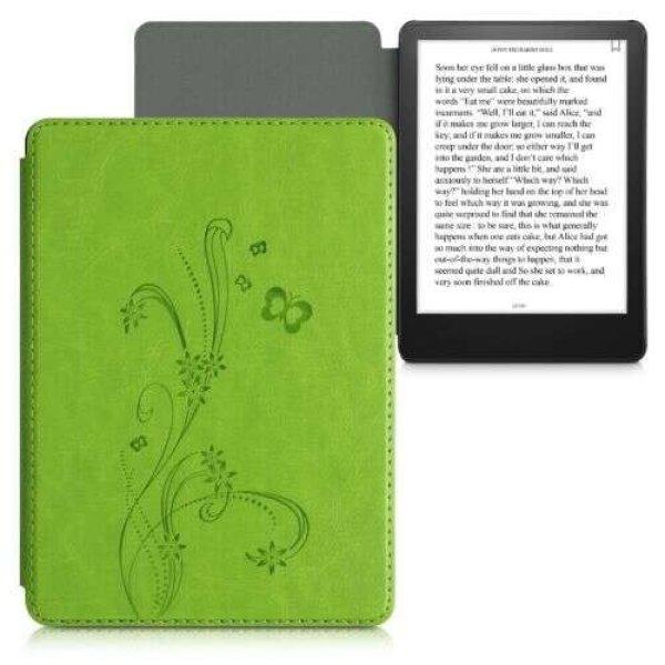 Huzat Amazon Kindle Paperwhite 11, Kwmobile, zöld, öko-bőr, 56256.42