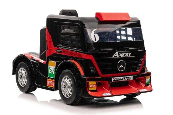 Mercedes Axor XMX622B 2 motoros 24V Elektromos kamion piros 4251