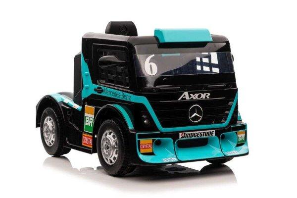 Mercedes Axor XMX622B 2 motoros 24V Elektromos kamion kék 4253