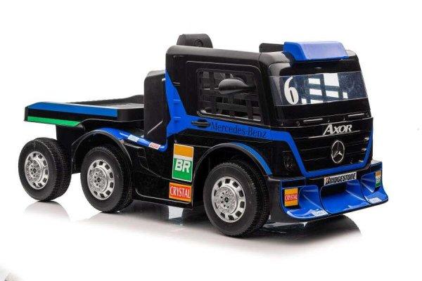 Mercedes Axor XMX622B 2 motoros 24V Elektromos kamion LCD kék 4244