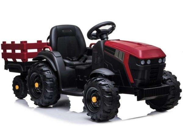 Traktor pótkocsival elektromos BDM0925 Piros 4169