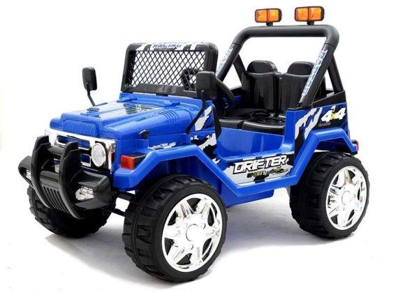 Raptor kék 12V Elektromos terepjáró,2,4Ghz szülői távirányítóval, EVA
gumi kerekekkel 2550
