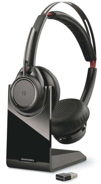 Plantronics Voyager Focus UC LS B825 Bluetooth Headset Fekete