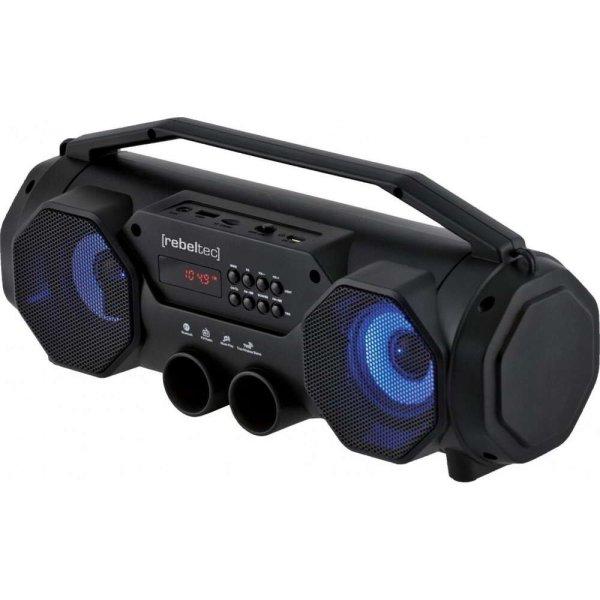 Rebeltec SoundBox 340 Hordozható Bluetooth hangszóró - Fekete