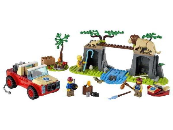 LEGO City Wildlife Vadvilági mentő terepjáró
