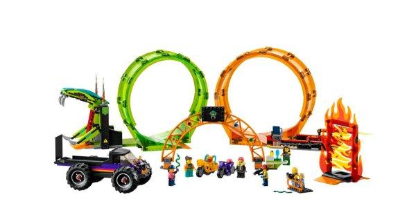 LEGO City Kaszkadőr aréna dupla hurokkal
