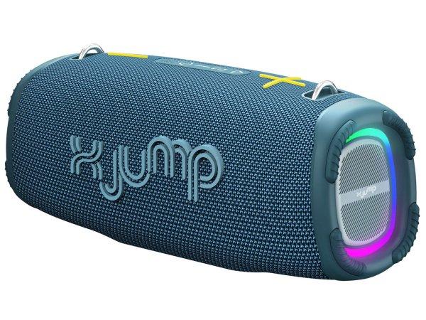 Trevi XJ 200 X JUMP BLUE IPX5 vízállóságú, hordozható hangszóró, 90W-os
zenei teljesítménnyel, kék