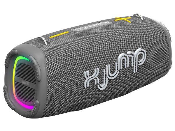Trevi XJ 200 X JUMP GRAY IPX5 vízállóságú, hordozható hangszóró, 90W-os
zenei teljesítménnyel, fekete