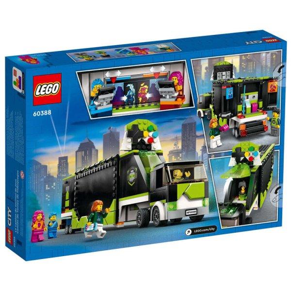 LEGO® City építőkészlet, Játék versenykamion, 344 részes