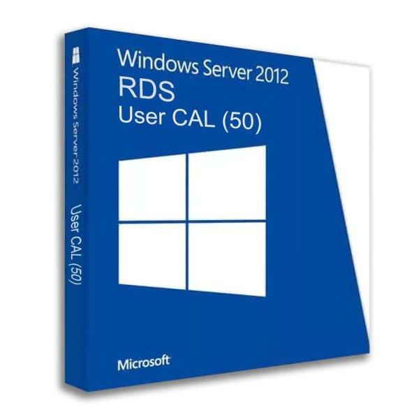 Windows Server 2012 RDS User CAL (50) (Digitális kulcs)