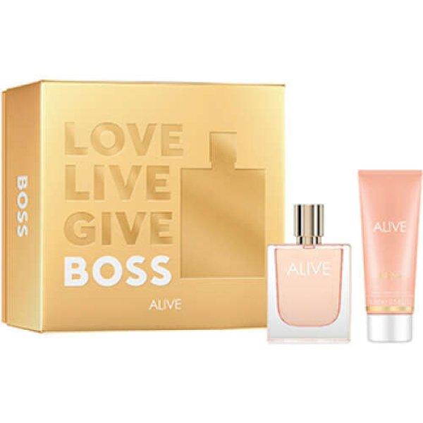 Hugo Boss - Boss Alive (eau de parfum) szett III. 30 ml eau de parfum + 50 ml
testápoló