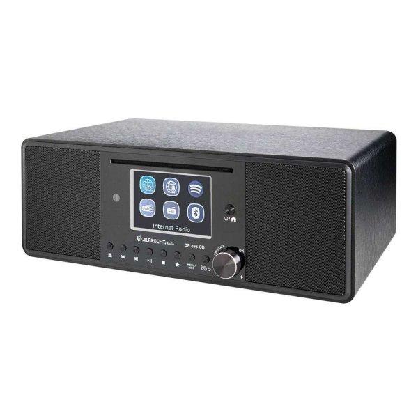 Albrecht DR 895 CD Micro HiFi rendszer - Fekete