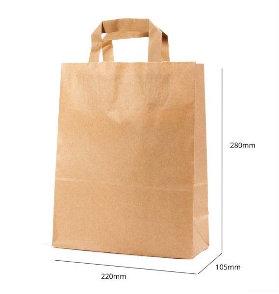  Paper Bag - 220x280x105 mm 
