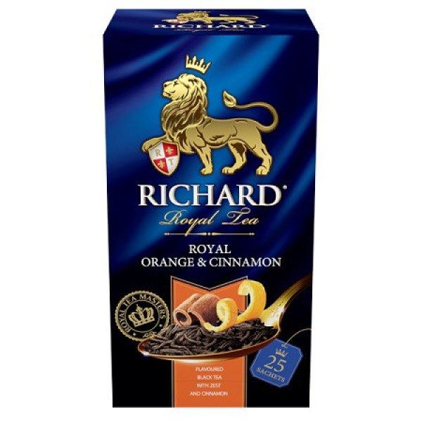 Richard Royal Narancs-Fahéj Fekete Tea 50G