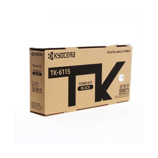 Kyocera TK-6115 Black lézertoner eredeti 15K 1T02P10NL0