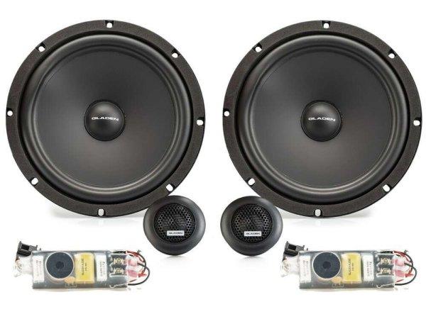 Gladen Audio ONE T5 G3 két utas autóhifi hangszóró szett VW T5 autóba
