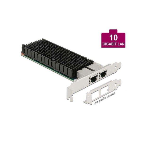 Delock 88505 2x RJ45 10Gigabit port bővító PCIe kártya