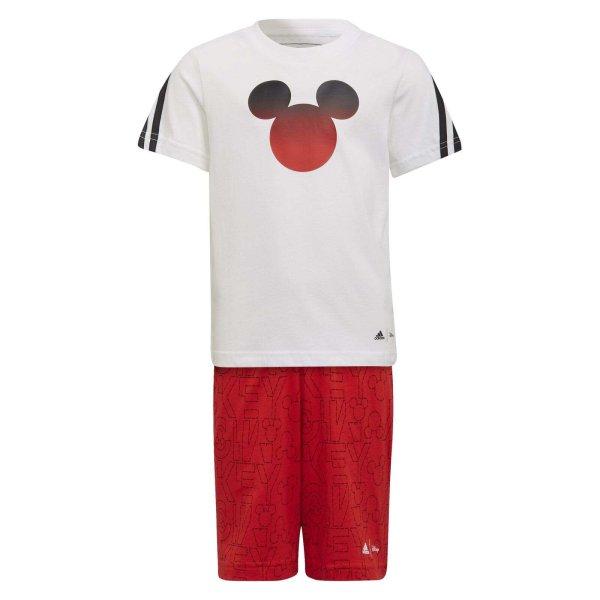 Tréningruha Adidas Lk Disney Mickey egér Sum HA6593 Gyerekek Fehér 104