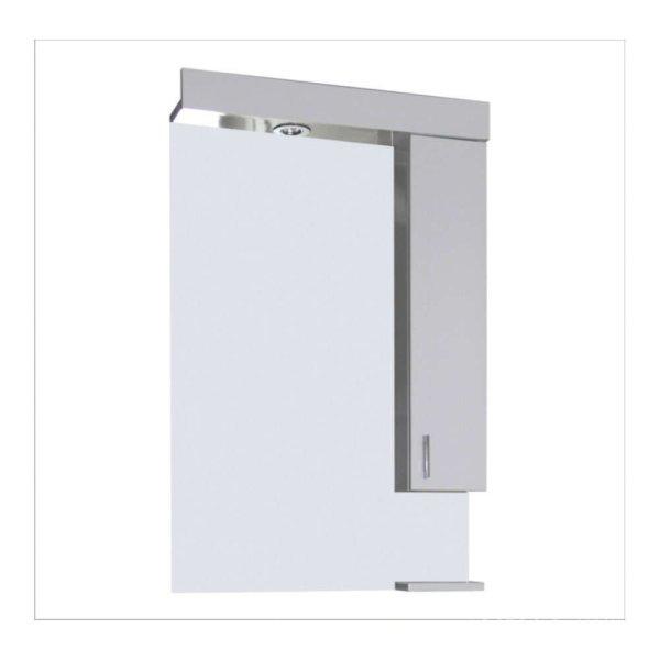 Viva STYLE Tükrös fürdőszobai szekrény LED világítással - JOBBOS
szekrénnyel - 65 x 97 x 17 cm