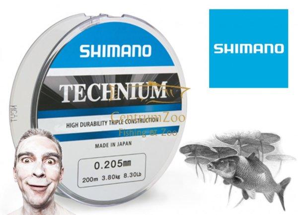 Shimano Technium Line Grey - 0,305mm 8,5kg 200m zsinór (Tec20030)