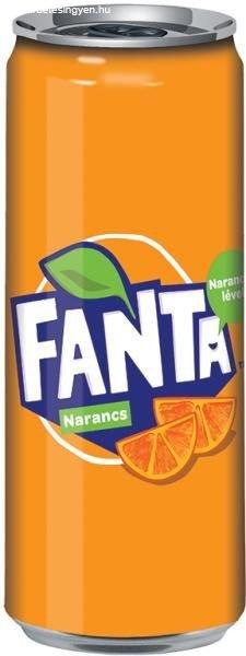 Fanta 0.33L Narancs (H)