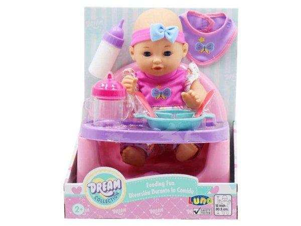 Dream Collection: Csecsemő baba etetőszékkel és kiegészítőkkel
