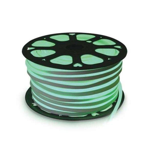LED NEON Flex kábel - 50 méter - zöld szín