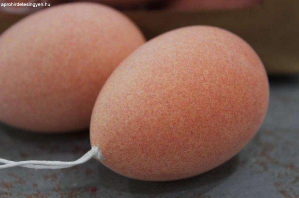 Lazac színű tojások 21db 7cm