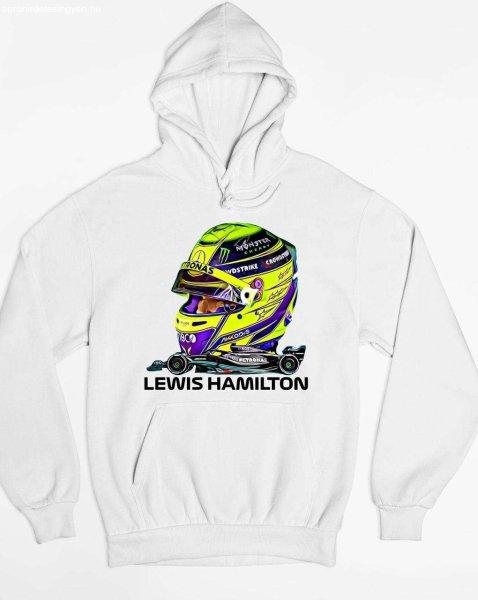 Lewis Hamilton formula 1 kapucnis pulóver - egyedi mintás, 4 színben, 5
méretben