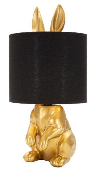 Asztali lámpa, nyúl, arany fekete - PAS VU - Butopêa