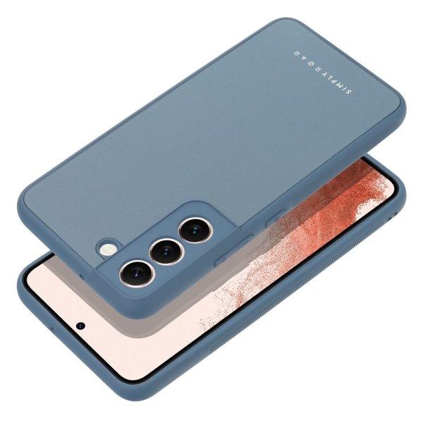 Roar matt üveg tok - Samsung Galaxy A12 kék