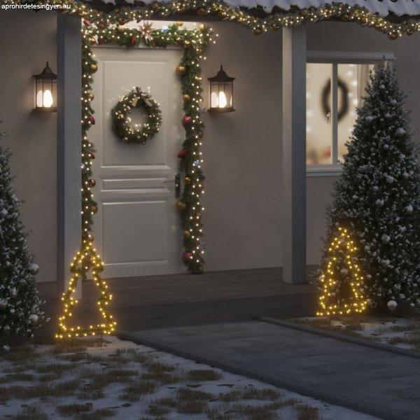 Karácsonyi fa fénydekoráció 80 LED 60 cm