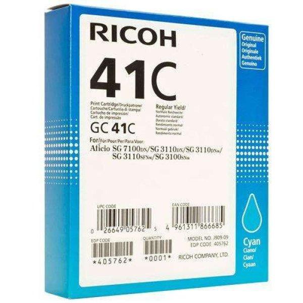 Ricoh GC-41C Cyan (5762) 2.200 oldal