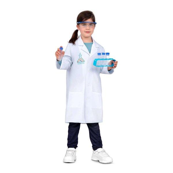 Tudományok doktora jelmez kiegészítőkkel 5-7 éves gyerekeknek 116-128 cm