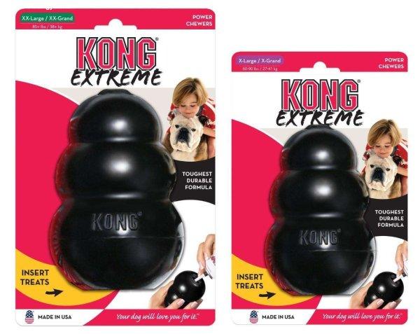KONG Extreme jutalomfalattal  tölthető gumi kutyajáték  XXL 15,2 cm