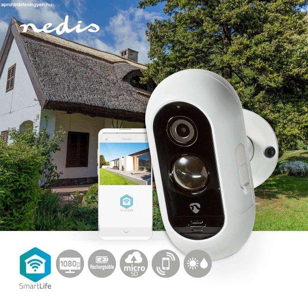 Nedis SmartLife kültéri kamera Wi-Fi IP kamera Full HD 1080p IP65 Felhőalapú
Tárolás (opcionális) / microSD (nem tartozék) Mozgásérzékelővel
Éjjellátó WIFICBO30WT