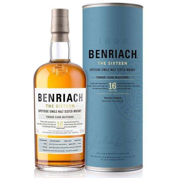 Benriach 16 éves ÚJ KIADÁS (0,7L / 43%) Whiskey